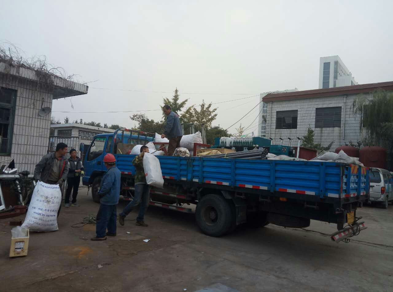 蒼山神工鈣業蒜米清洗廢水處理設備發貨